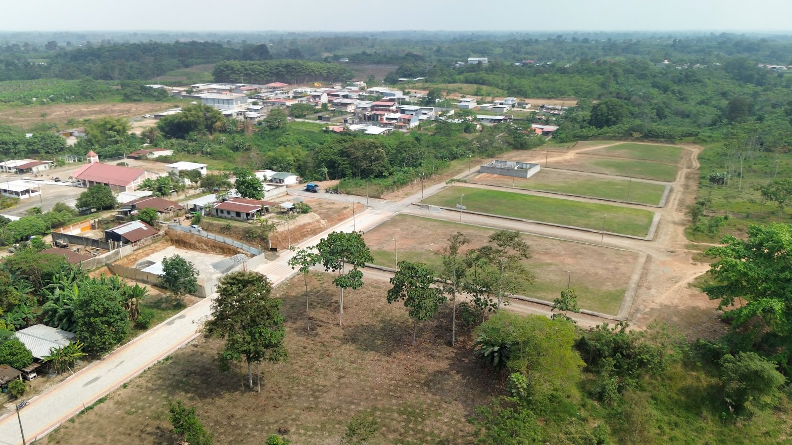 Vista panorámica del conjunto residencial Everest